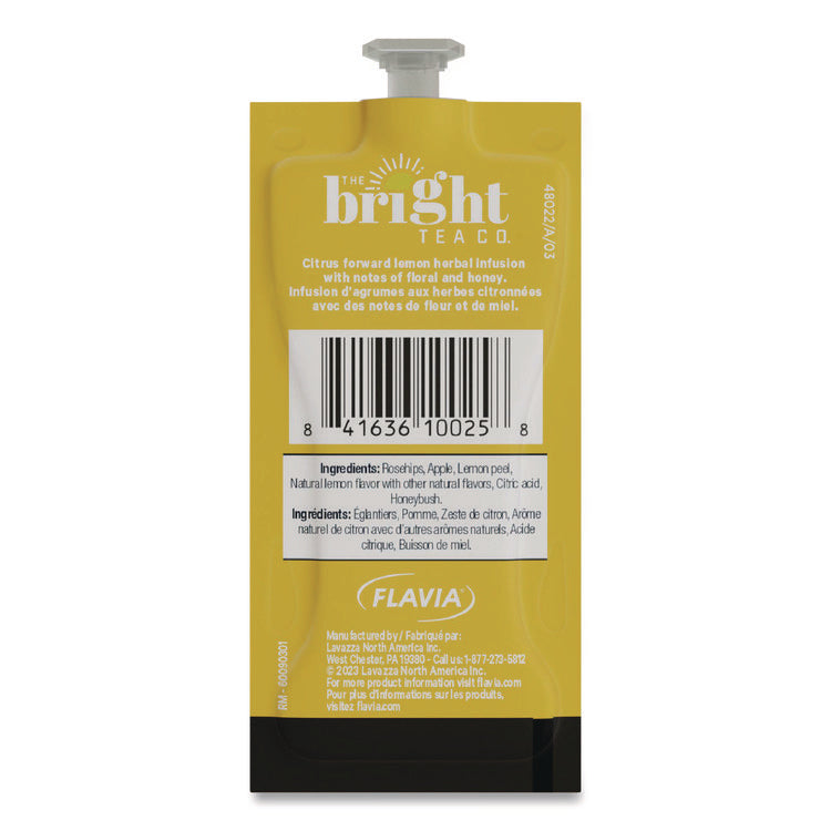The Bright Tea Co. Lemon Herbal Tea Freshpack, 100/Carton