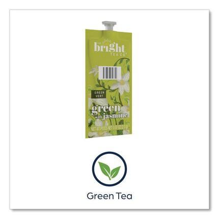 The Bright Tea Co. Green with Jasmine Tea Freshpack, 100/Carton