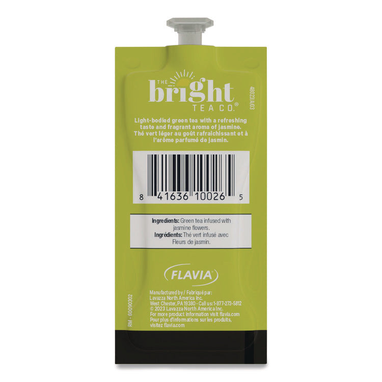 The Bright Tea Co. Green with Jasmine Tea Freshpack, 100/Carton