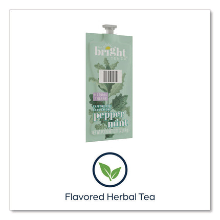 The Bright Tea Co. Peppermint Herbal Tea Freshpack, 100/Carton