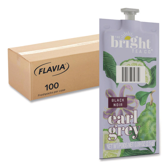 The Bright Tea Co. Earl Grey Black Tea Freshpack, 100/Carton