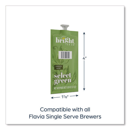 The Bright Tea Co. Select Green Tea Freshpack, 100/Carton