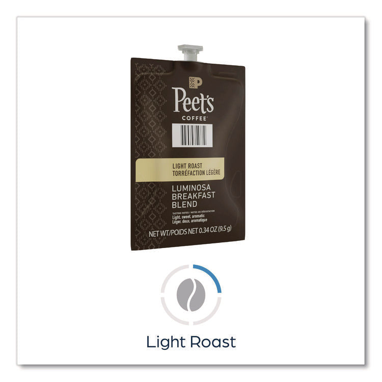 Peet's Coffee Colombia Luminosa, Breakfast Blend, 76/Carton