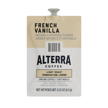 Alterra French Vanilla Coffee Freshpack, 40/Carton