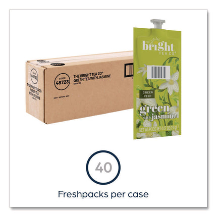 The Bright Tea Co. Green with Jasmine Tea Freshpack, 40/Carton