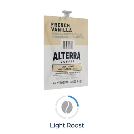 Alterra French Vanilla Coffee Freshpack, 40/Carton