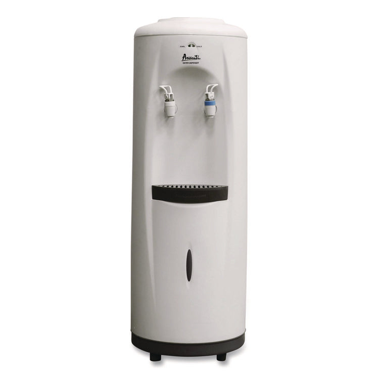 Cold And Room Temperature Water Dispenser, 3-5 Gal, 11.5 X 12. 5 X 34, White