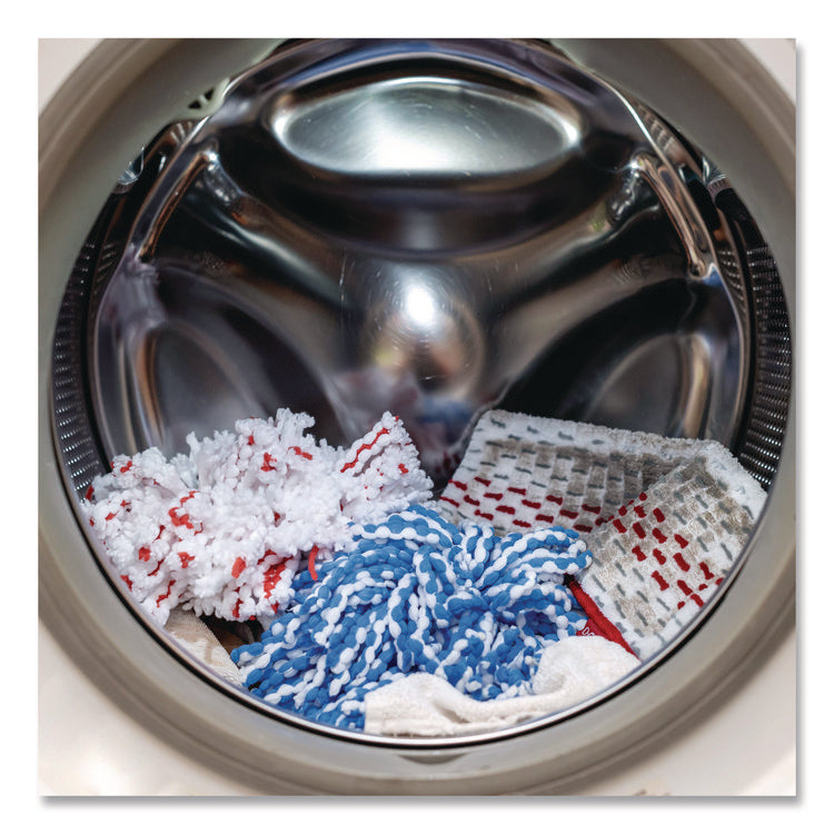 ProMist MAX Refill, Microfiber, Custom Size for ProMist Mop System, Red/White/Gray, 4/Carton