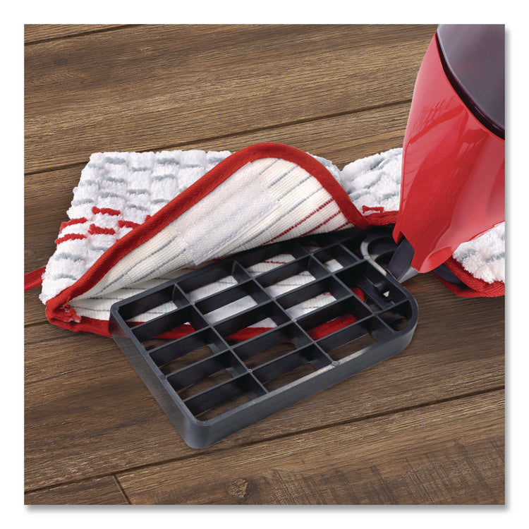 ProMist MAX Refill, Microfiber, Custom Size for ProMist Mop System, Red/White/Gray, 4/Carton