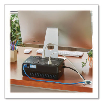 Line-Interactive Cloud-Connected UPS with Remote Monitoring, 12 Outlets, 750 VA, 316 J