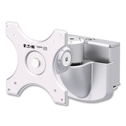 Monitor Mount for Slat Wall System for 32" TVs, 4.9w x 5.1d x 7.5h, Silver, Supports 22 lb