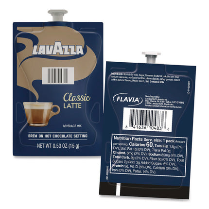 Latte Merchandiser Kit, Classic/Mocha/Vanilla Freshpacks, 54/Carton