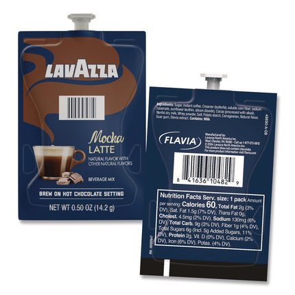 Latte Merchandiser Kit, Classic/Mocha/Vanilla Freshpacks, 54/Carton