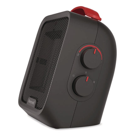 UberHeat 5 Ceramic Heater, 4.5 x 4.5 x 8.86, Black