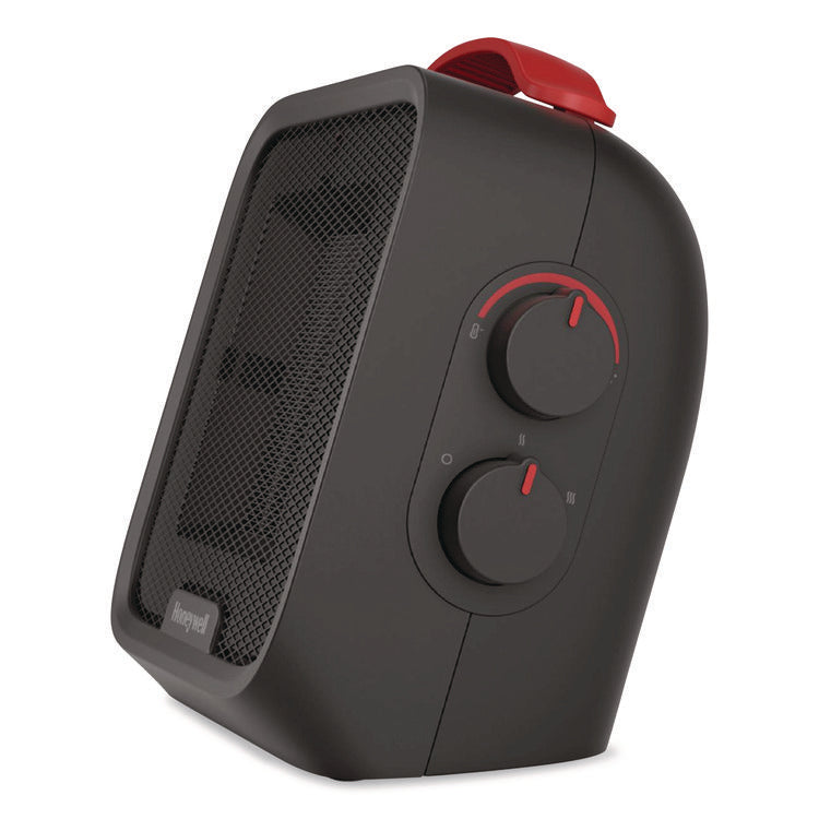 UberHeat 5 Ceramic Heater, 4.5 x 4.5 x 8.86, Black
