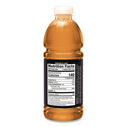 Gameplan Sports Drink, Orange, 20 oz Bottle, 24/Carton