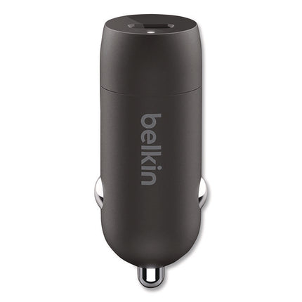 BOOST CHARGE USB-PD Car Charger + Lightning to USB-C Cable, 30 W, USB-C, Black