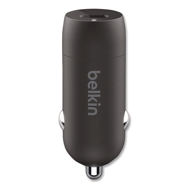 BOOST CHARGE USB-PD Car Charger + Lightning to USB-C Cable, 30 W, USB-C, Black