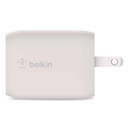 BOOST CHARGE Pro Dual USB-C GaN Wall Charger with PPS, White