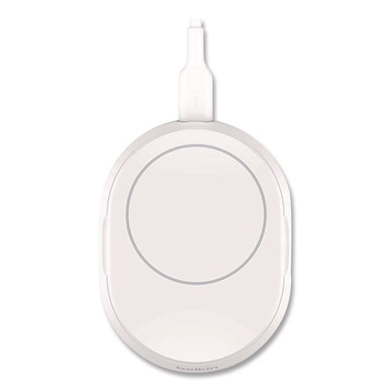 BOOST CHARGE Pro Convertible Magnetic Wireless Charging Stand, Qi2 Wireless Charging, 15 W, White