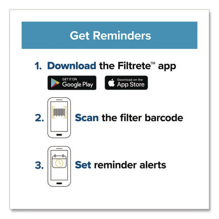 High Performance Air Filter, 16 x 25, 4/Carton