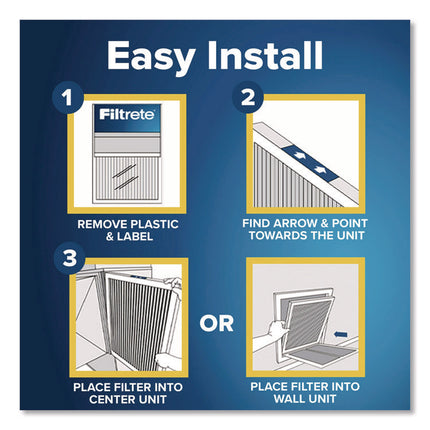 High Performance Air Filter, 14 x 20, 4/Carton