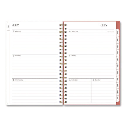 Cali Create-Your-Own Cover Academic Year Weekly/Monthly Planner, Abstract Artwork, 8 x 5, 12-Month: July 2024 to June 2025