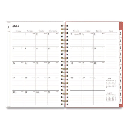 Cali Create-Your-Own Cover Academic Year Weekly/Monthly Planner, Abstract Artwork, 8 x 5, 12-Month: July 2024 to June 2025