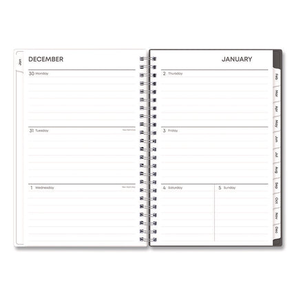 Montauk Weekly/Monthly Planner, Abstract Artwork, 8 x 5, Multicolor Cover, 12-Month (Jan to Dec): 2025