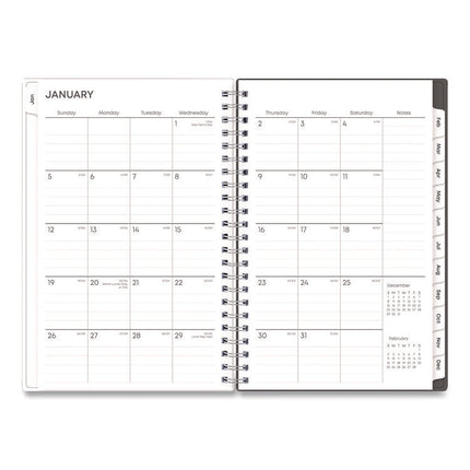 Montauk Weekly/Monthly Planner, Abstract Artwork, 8 x 5, Multicolor Cover, 12-Month (Jan to Dec): 2025