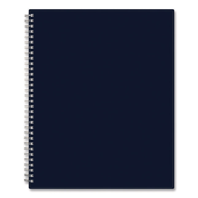 Passages Weekly/Monthly Planner, 11 x 8.5, Navy Blue Cover, 12-Month (Jan to Dec): 2025