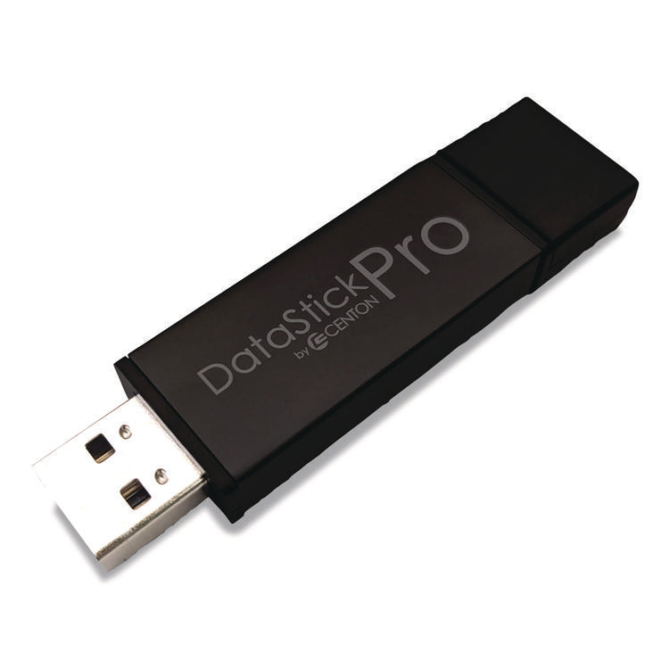 DataStick Pro USB 3.2 Type A Flash Drive, 128 GB, Black, 10/Pack