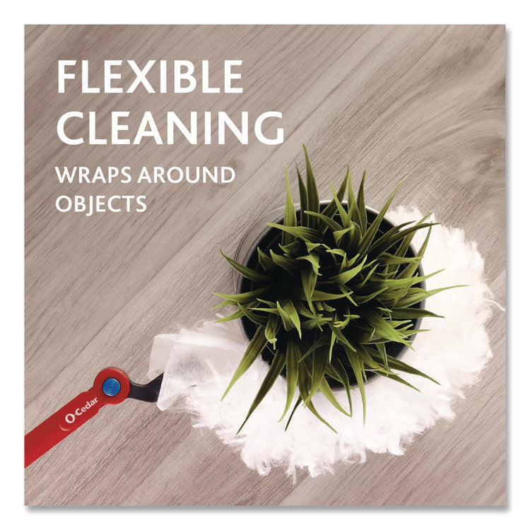 Flex and Catch Duster Heavy-Duty Refills, Polyester, White, 10/Pack