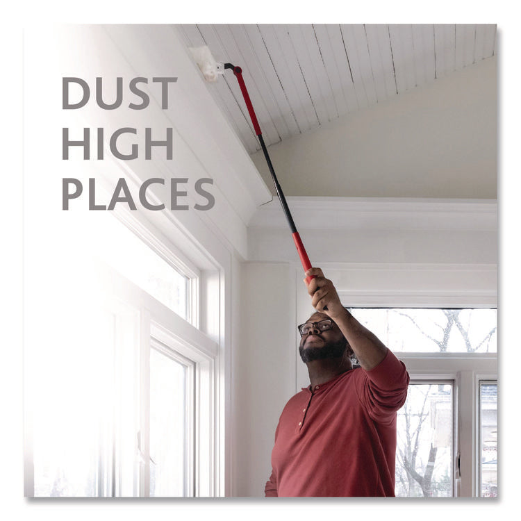 Flex and Catch Duster Heavy-Duty Refills, Polyester, White, 10/Pack