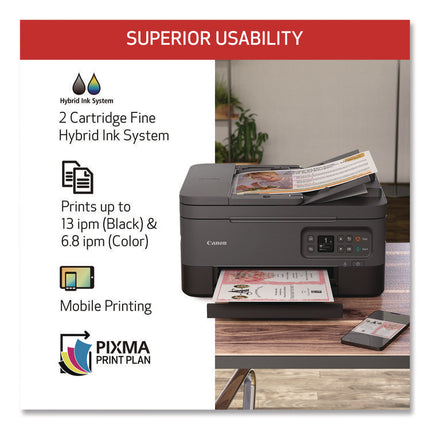 PIXMA TR7020a Wireless Color All-in-One Inkjet Printer, Copy, Print, Scan