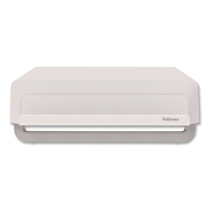 Breyta Monitor Stand, 13.94" x 11.97" x 3.23" to 5.9", White, Supports 33 lb
