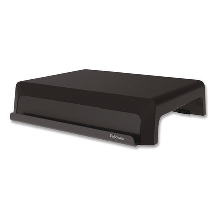 Breyta Monitor Stand, 13.94" x 11.97" x 3.23" to 5.9", Black, Supports 33 lb