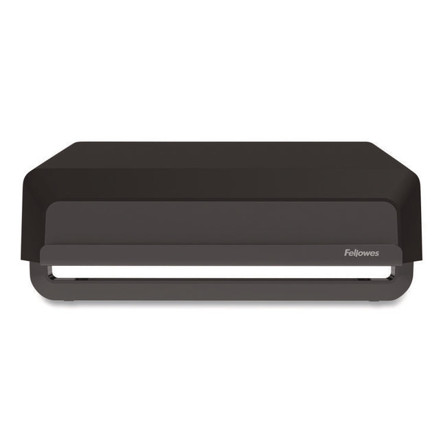 Breyta Monitor Stand, 13.94" x 11.97" x 3.23" to 5.9", Black, Supports 33 lb