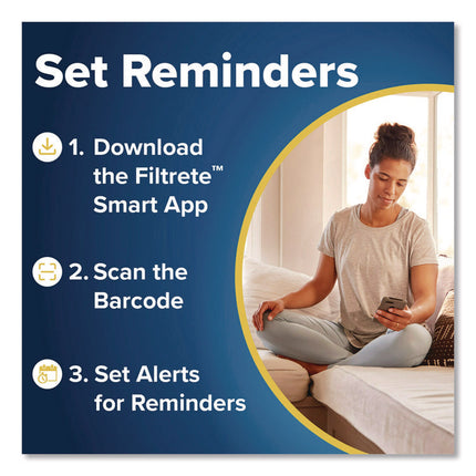 Allergen Defense Air Filter, 12 x 20, 4/Carton