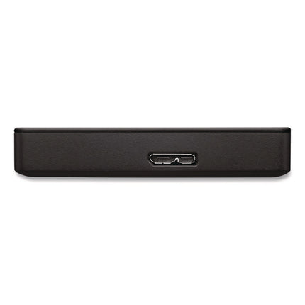 External Portable Hard Drive, 2 TB, USB 3.0, Black