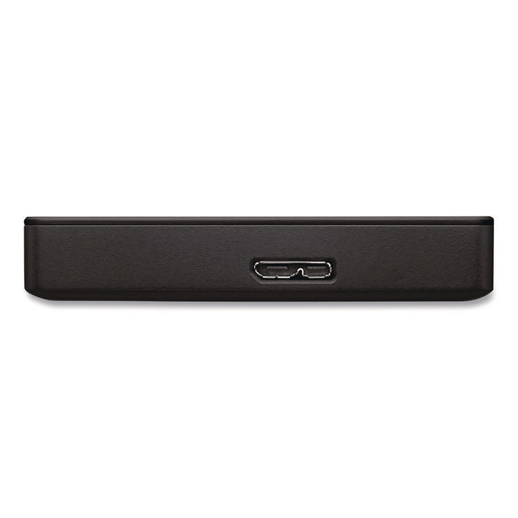 External Portable Hard Drive, 2 TB, USB 3.0, Black