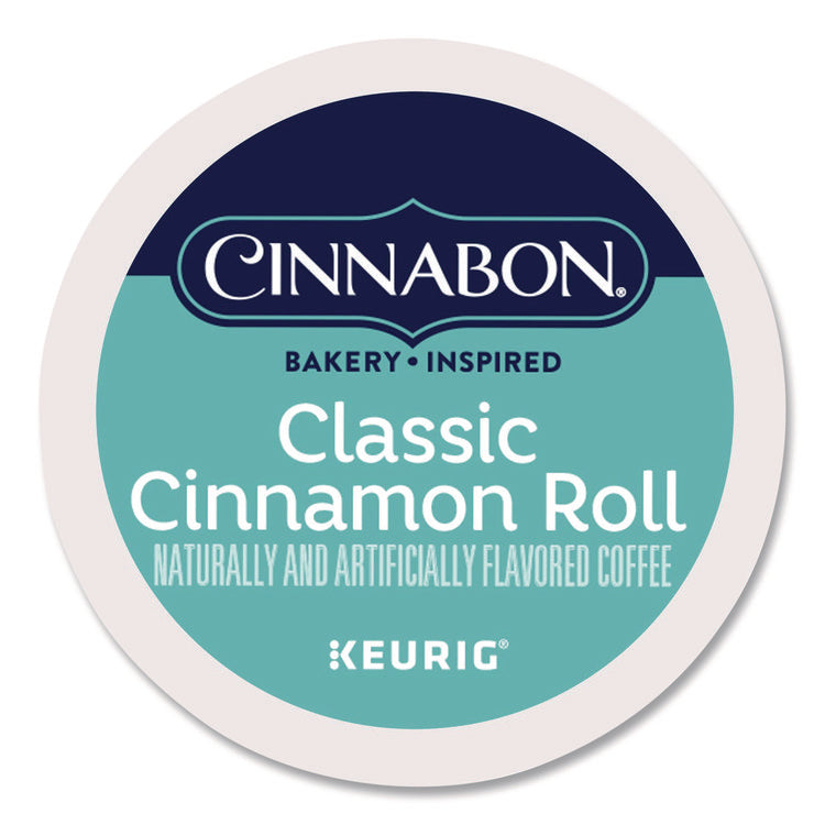 Cinnabon Classic Cinnamon Roll Coffee K-Cups, 96/carton