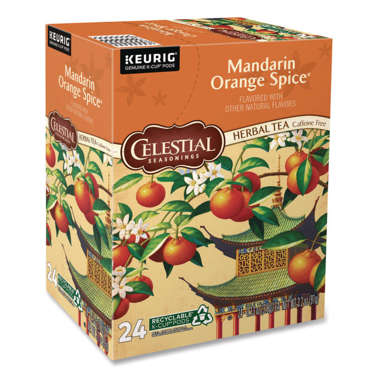 Mandarin Orange Spice Herb Tea K-Cups, 96/carton
