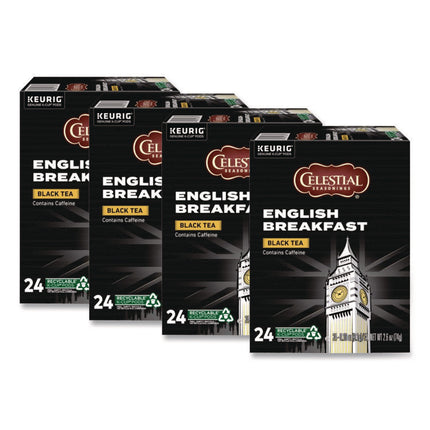 English Breakfast Black Tea K-Cups, 96/carton