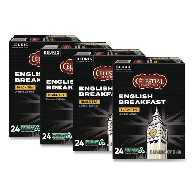 English Breakfast Black Tea K-Cups, 96/carton