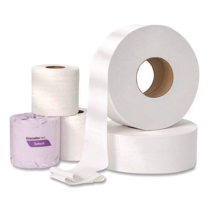 Select Standard Bath Tissue, 2-Ply, White, 4 X 3.19, 500/roll, 96/carton