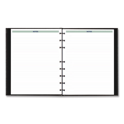 Plan and Link Monthly Planner, 9.25" x 7.25", Black Cover, 16-Months: Sept 2024 to Dec 2025