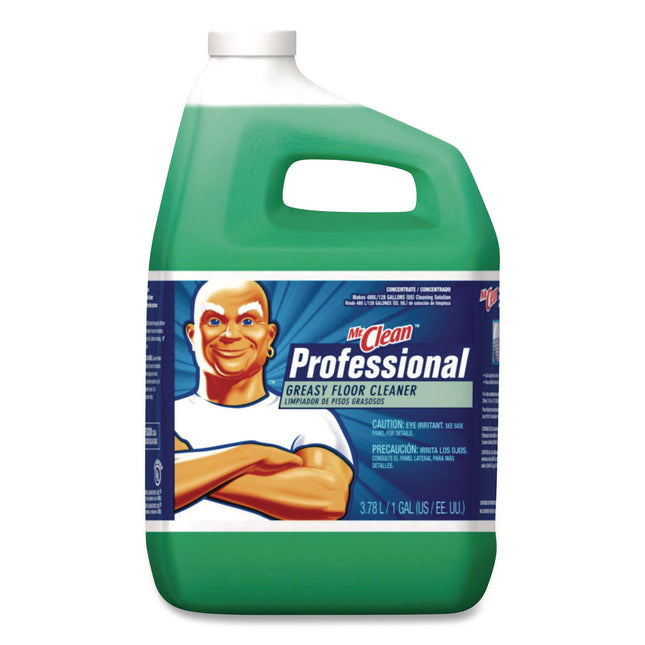 Greasy Floor Cleaner, 1 gal Bottle, 4/Carton
