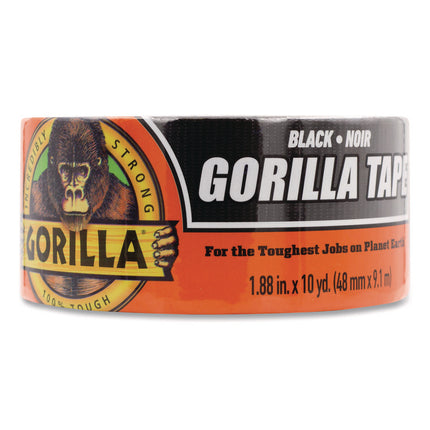 Gorilla Tape, 3" Core, 1.88" x 10 yds, Black