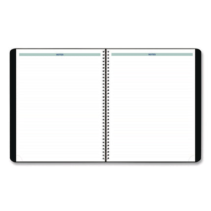Plan and Link Monthly Planner, 11" x 9.06", Black Cover, 16-Months: Sept 2024 to Dec 2025